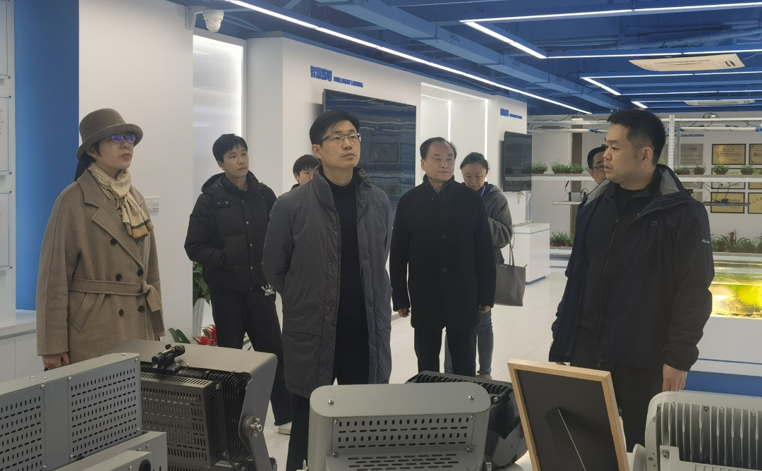 浙江省经信厅徐吉成处长一行莅临沐鸣2考察调研